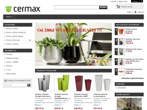 Cermax - szeroki wybór donic do ogrodu i domu